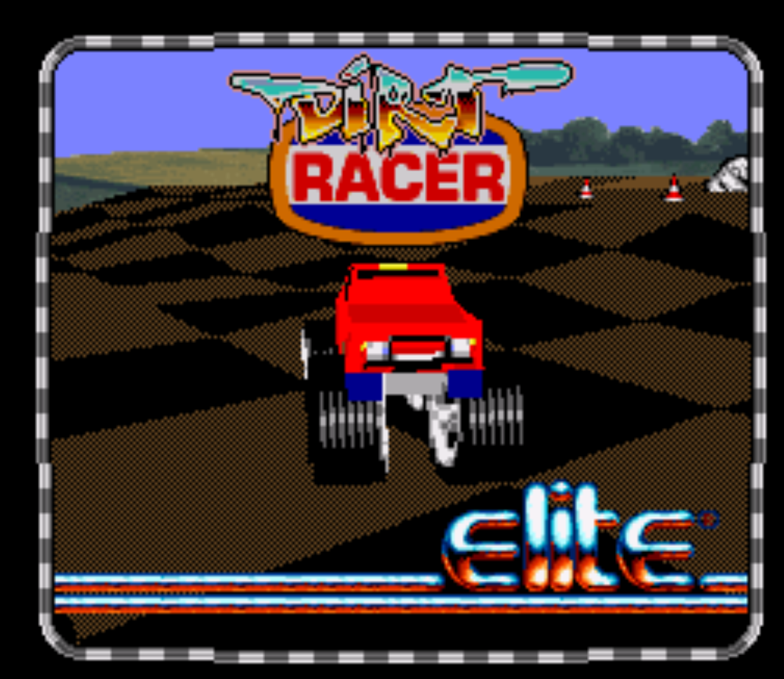 Dirt Racer Title Screen